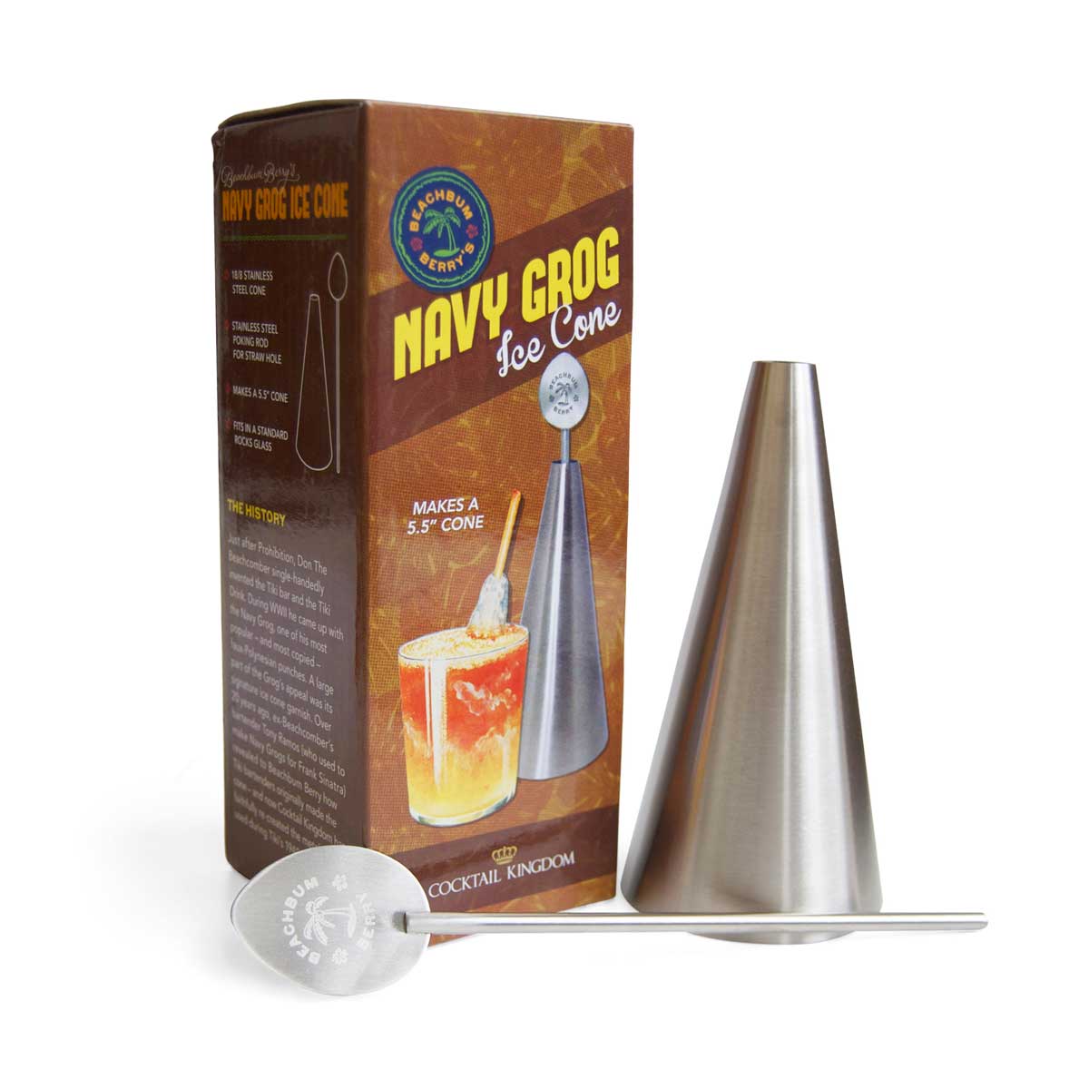 Navy Grog Ice Cone Kit